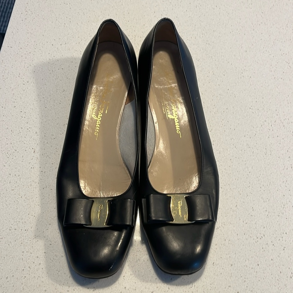 Salvatore Ferragamo used lightly worn condition see all pics . Good condition